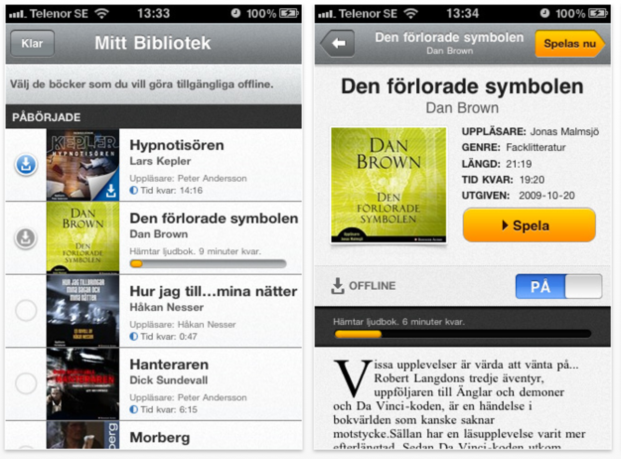 Bonnier startar svensk Audible