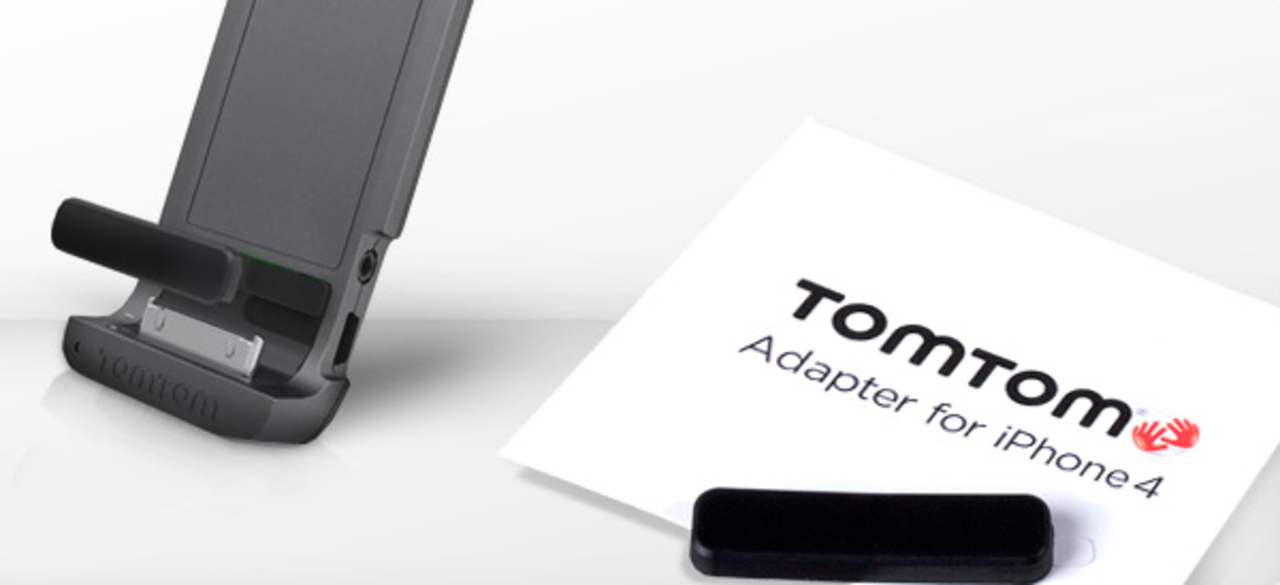 Gratis iPhone 4-insats till TomTom Car Kit