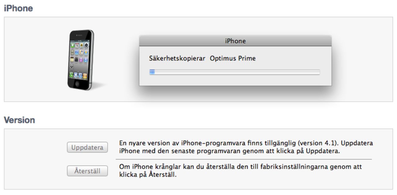 iOS 4.1 är släppt