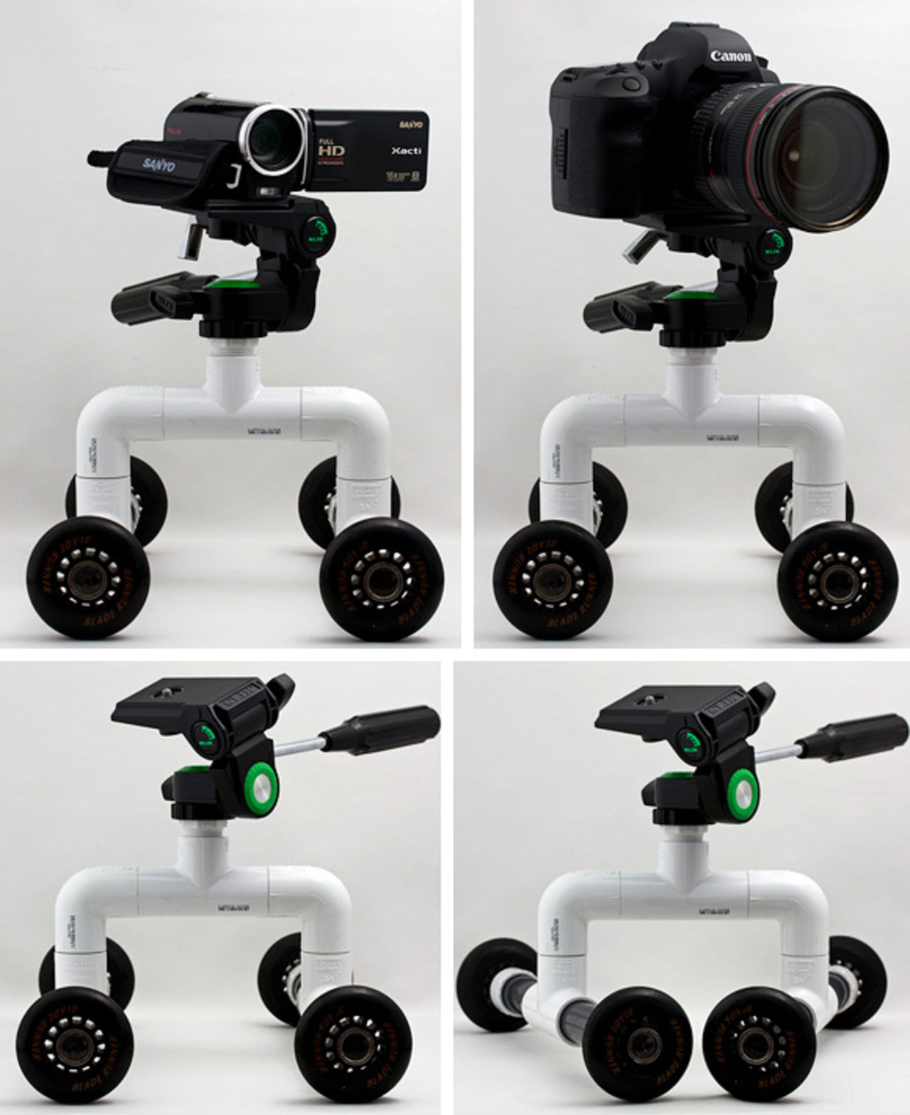 Enkel DIY-dolly för systemkameran