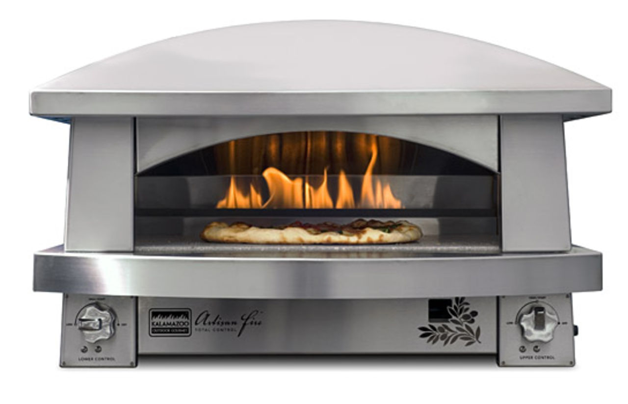 Pizzaugn i trädgården