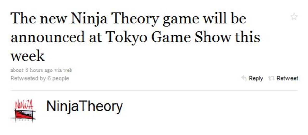 Nytt från Ninja Theory på TGS