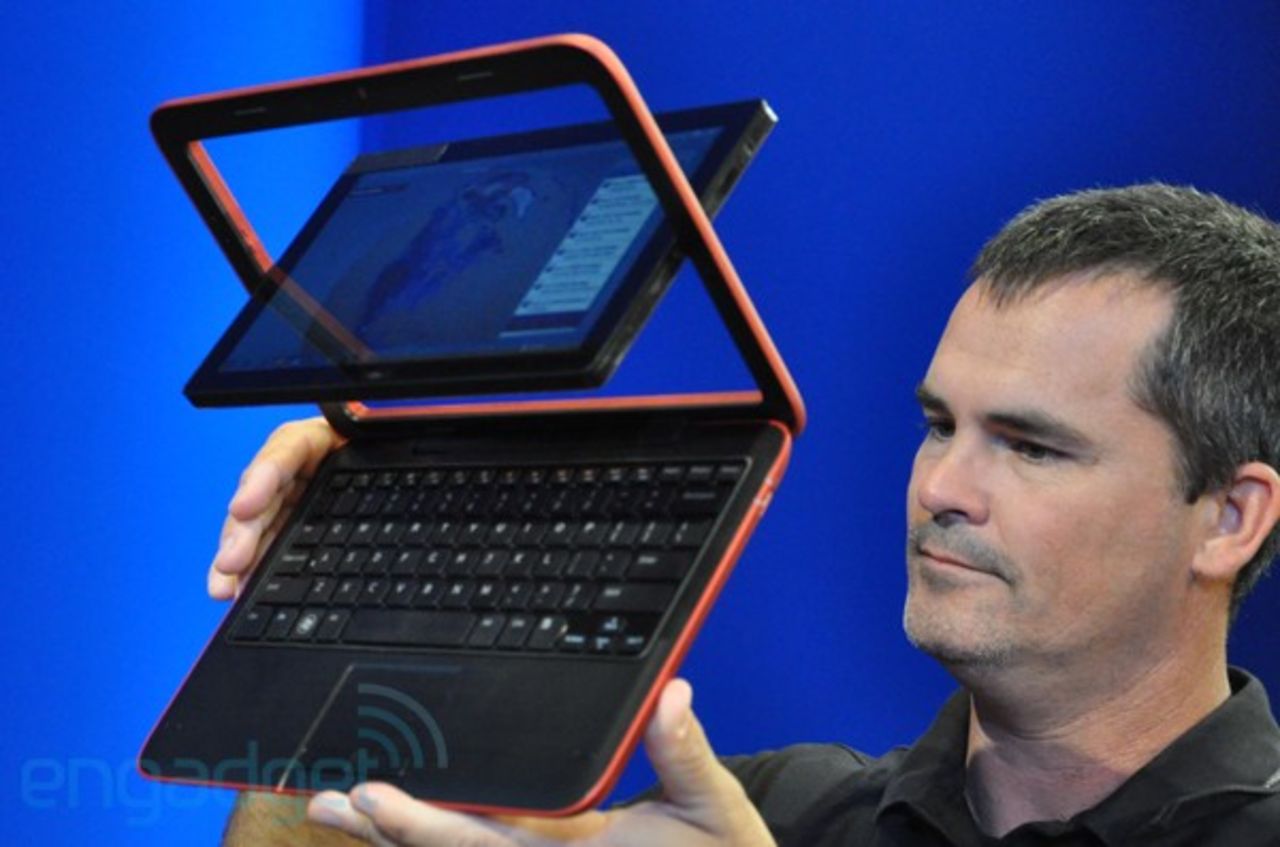 Dell visar netbook/tablet koncept under IDF