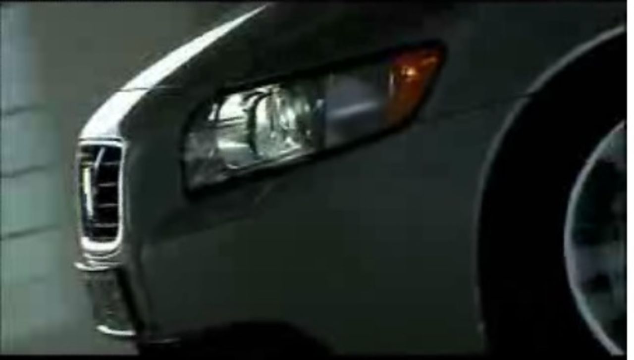 Rörliga bilder på faceliftade Volvo S40/V50