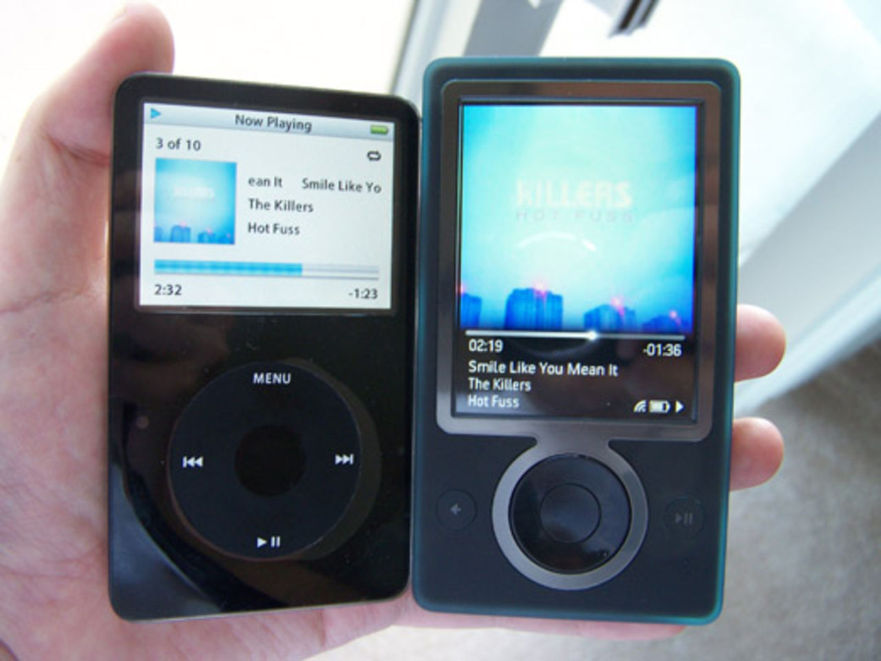Zune vs. iPod - lite rekommendationer
