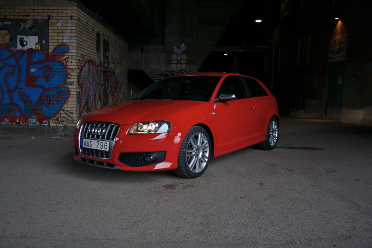 Entré för Audi S3 i Febergaraget