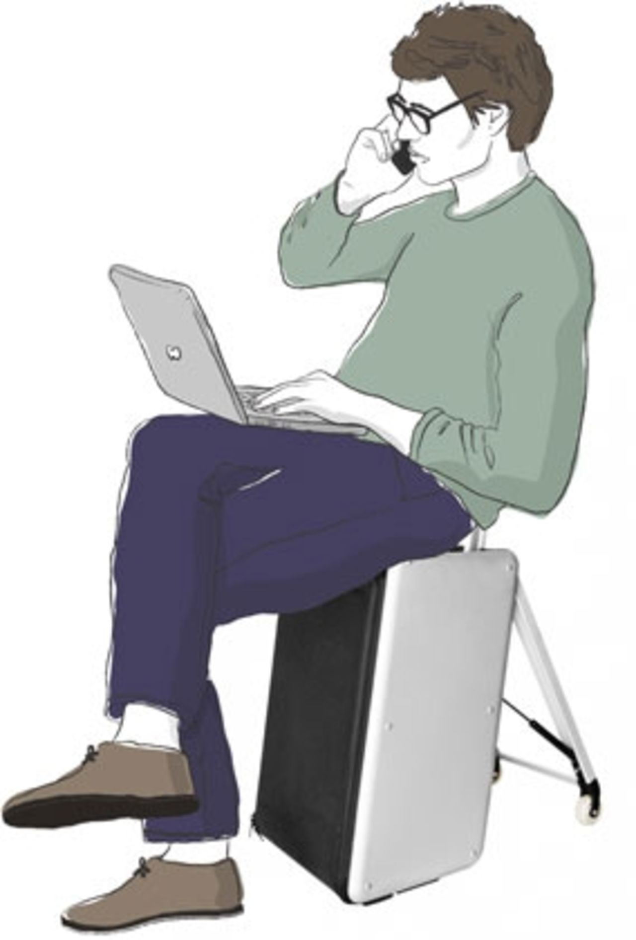 Väska för den ruttade resenären