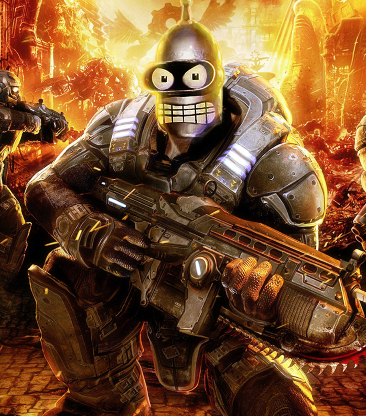 Vad har Marcus Fenix och Bender gemensamt?