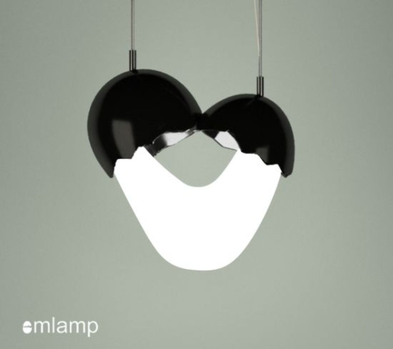 Hybrid mellan lampa och omelett