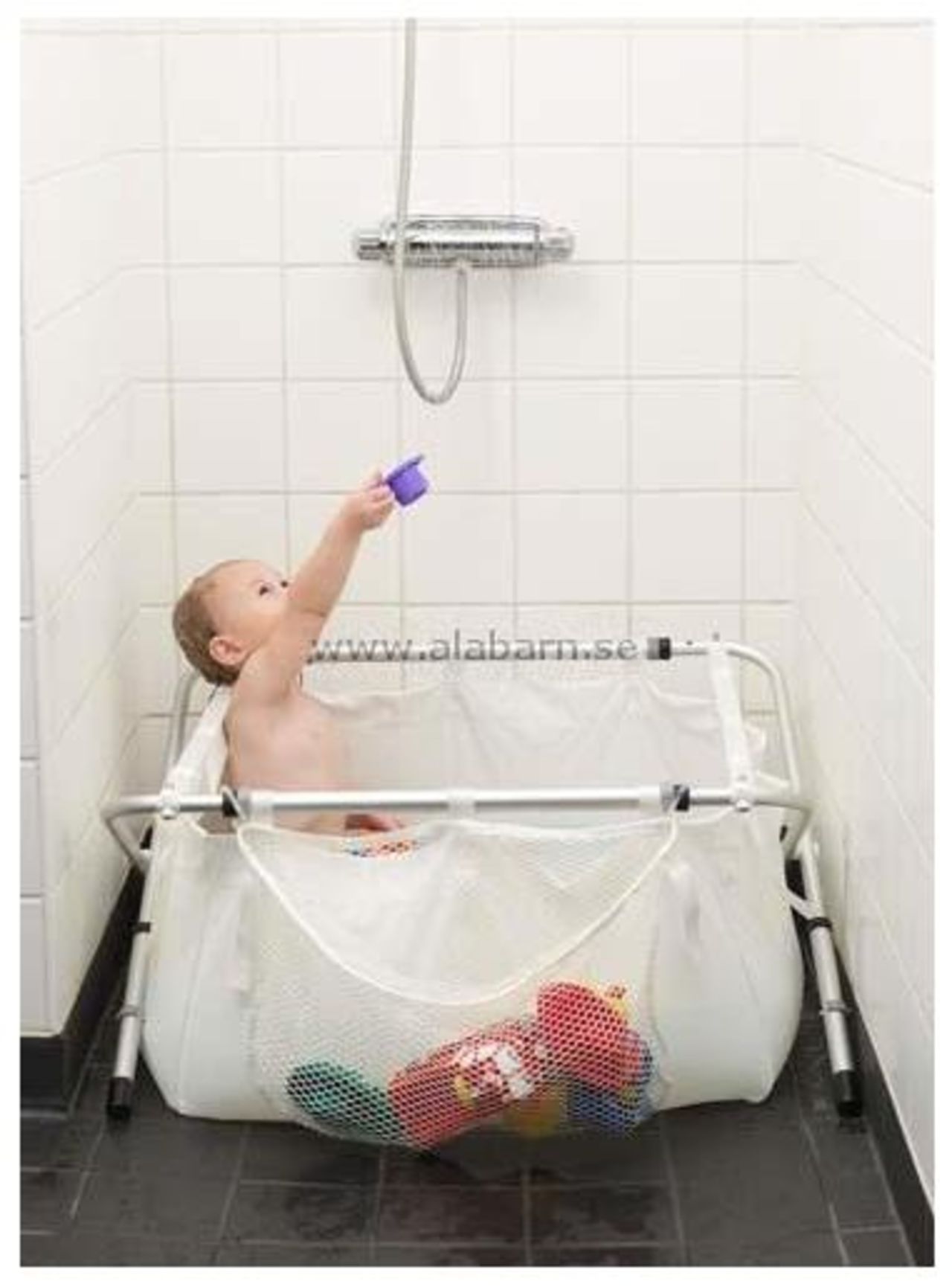 Underbar idé för badkarslösa