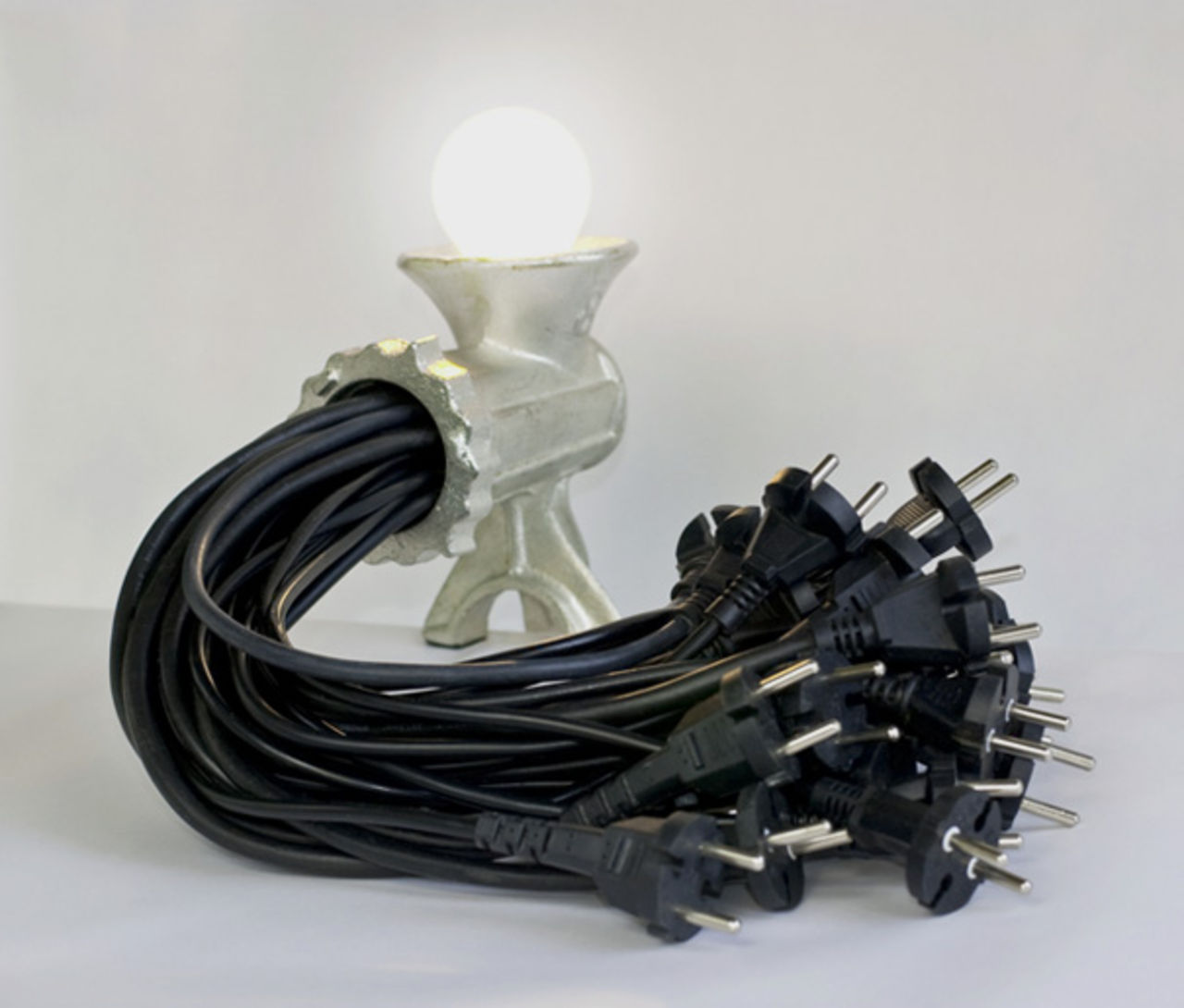 Köttkvarnen som lyser upp