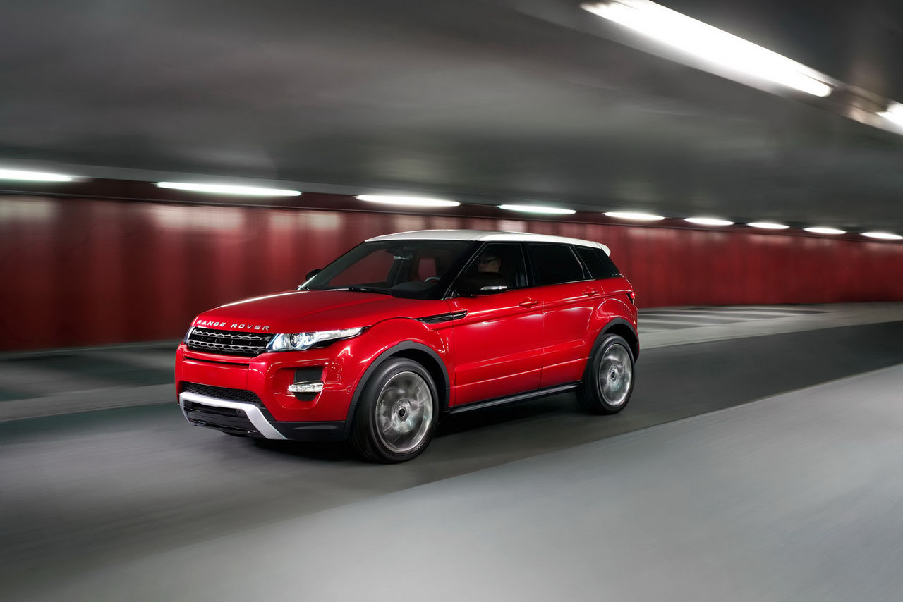 Evoque med fyra dörrar