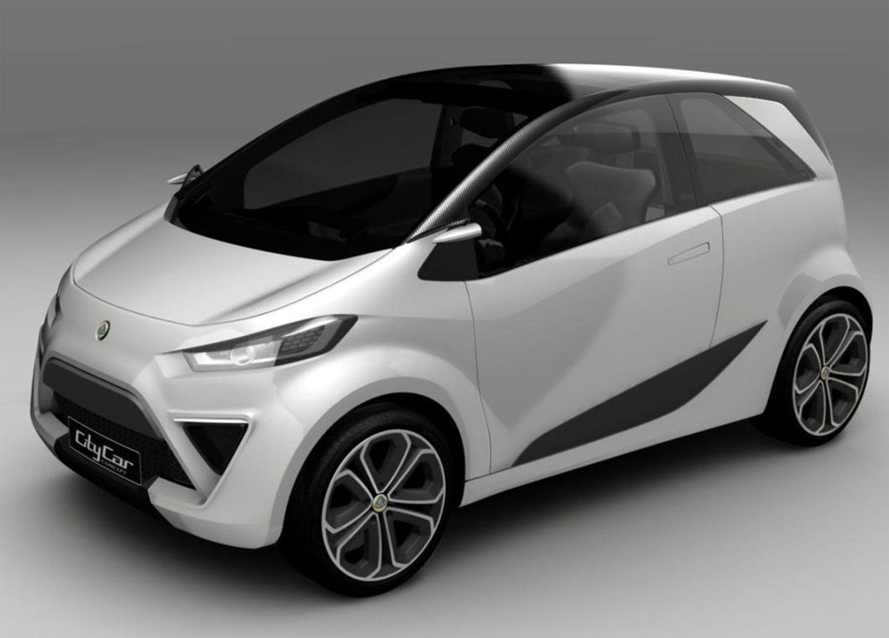 En smidig stadsbil från Lotus