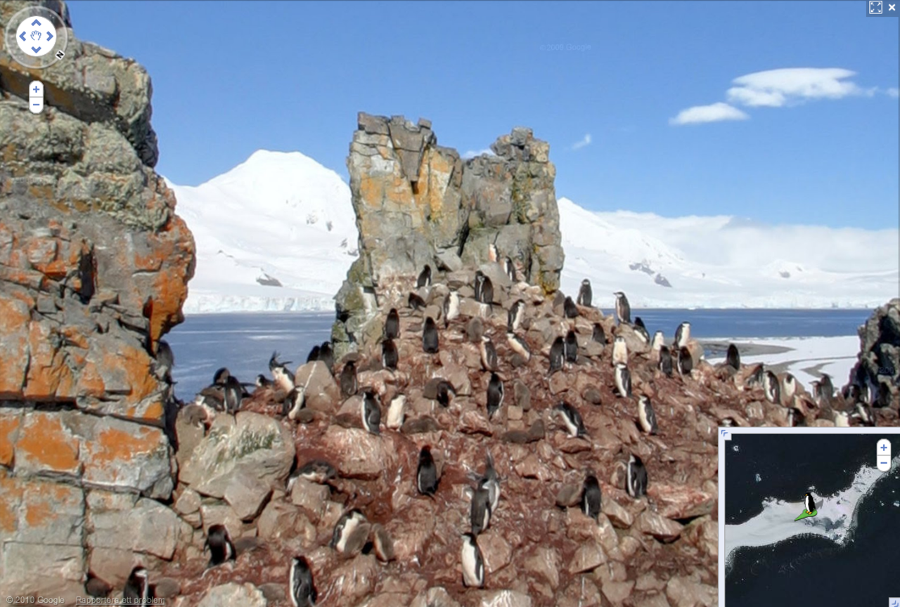 Google Street View når Antarktis