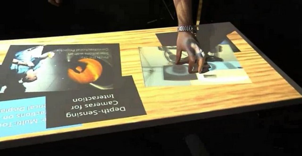 Microsoft visar upp LightSpace