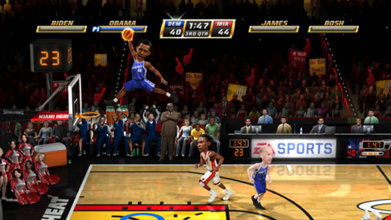 Obama i NBA Jam