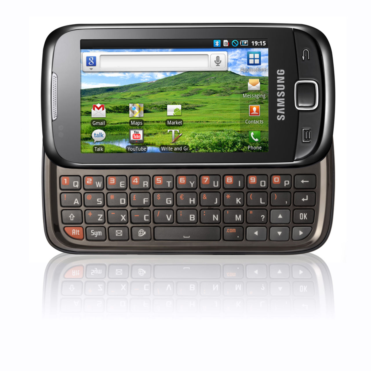 Samsung släpper ny galax med qwerty-tangentbord