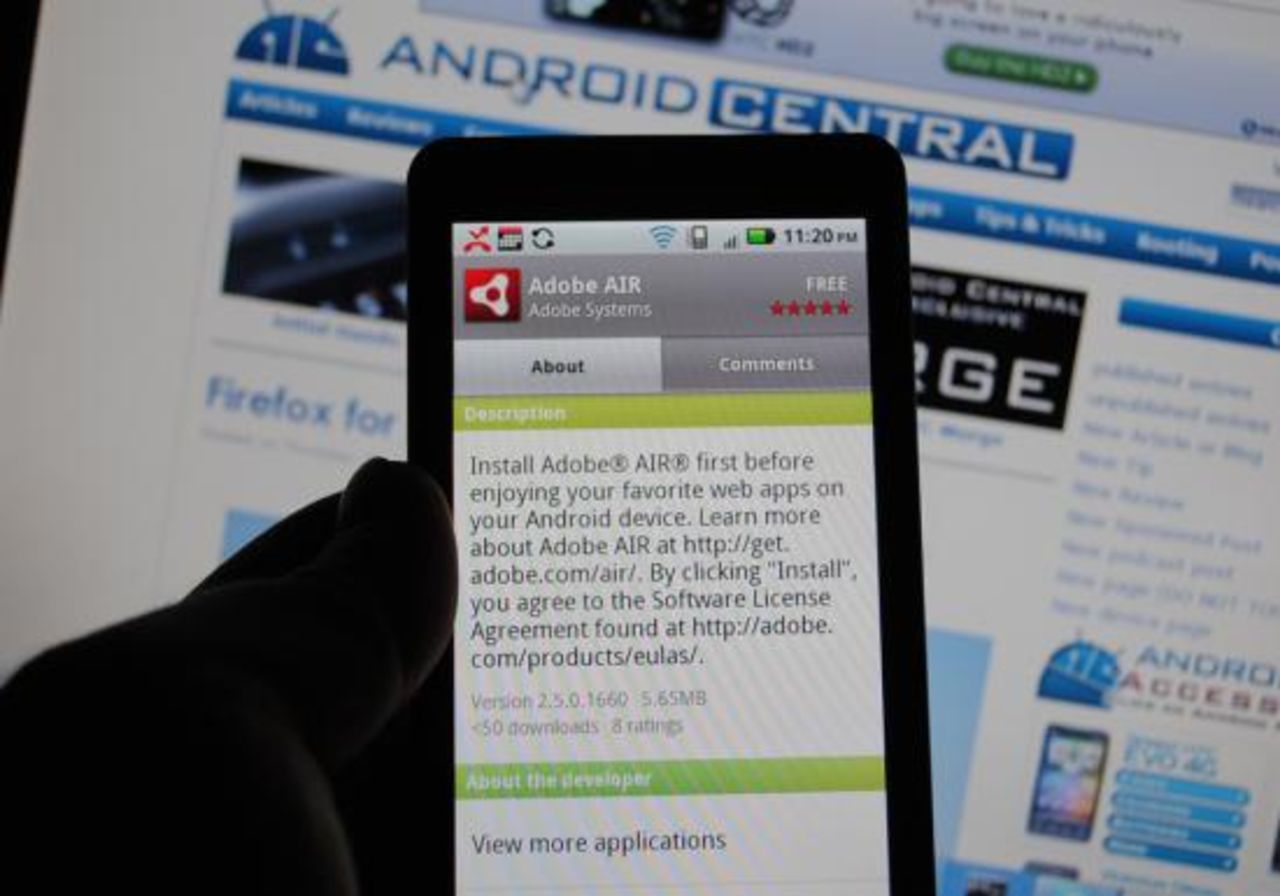 Adobe Air släppt till Android