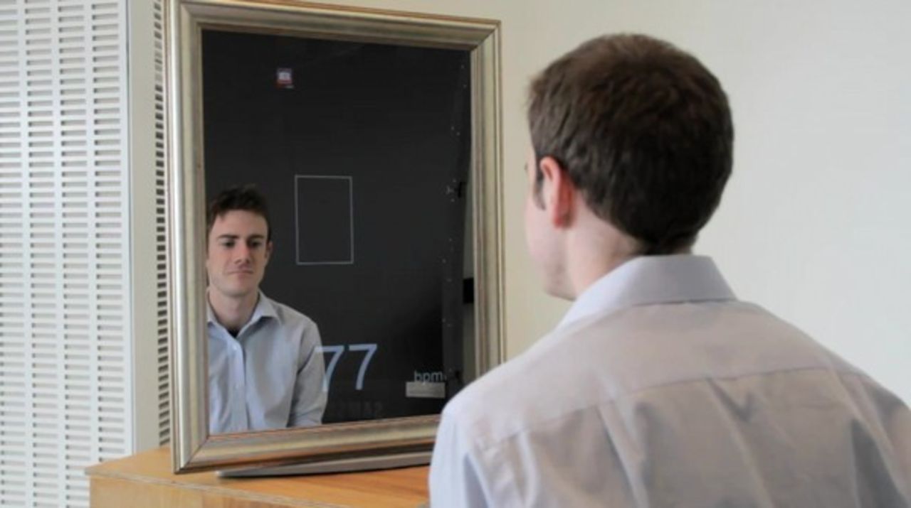 Spegeln som tar pulsen