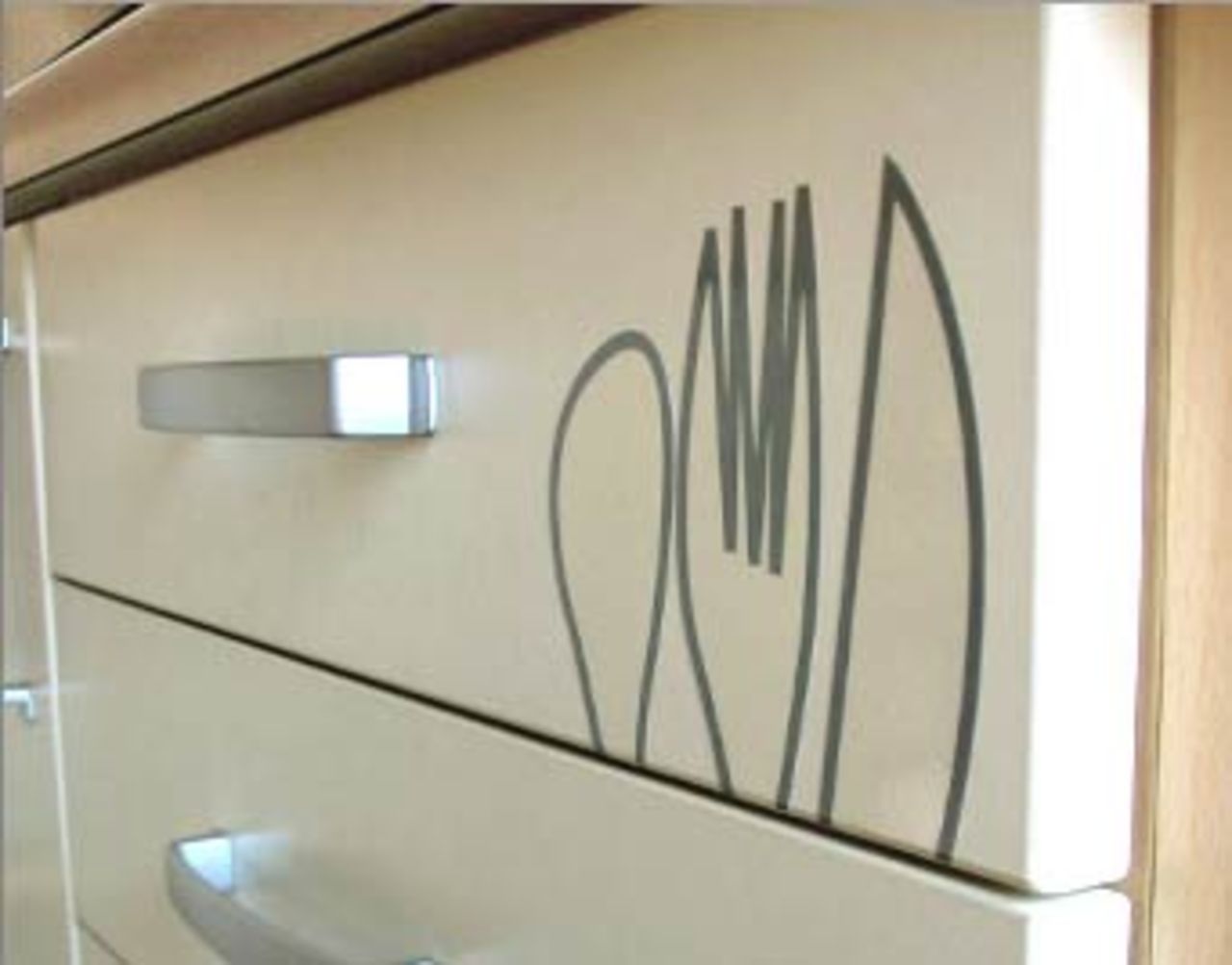 Piffa upp i köket med stickers