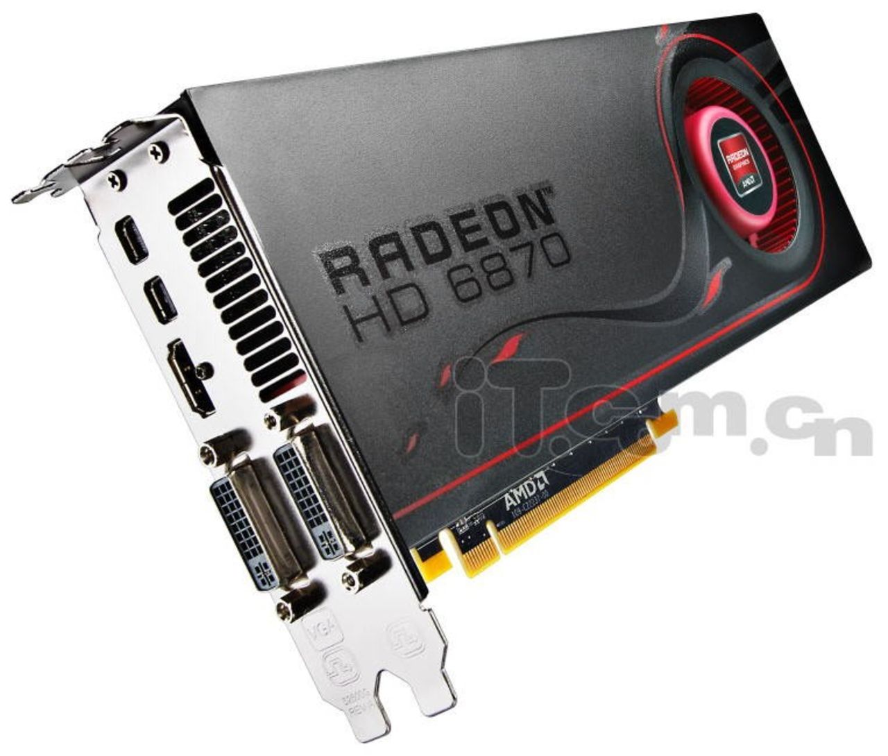 Bilder på referensdesignen av Radeon HD 6870