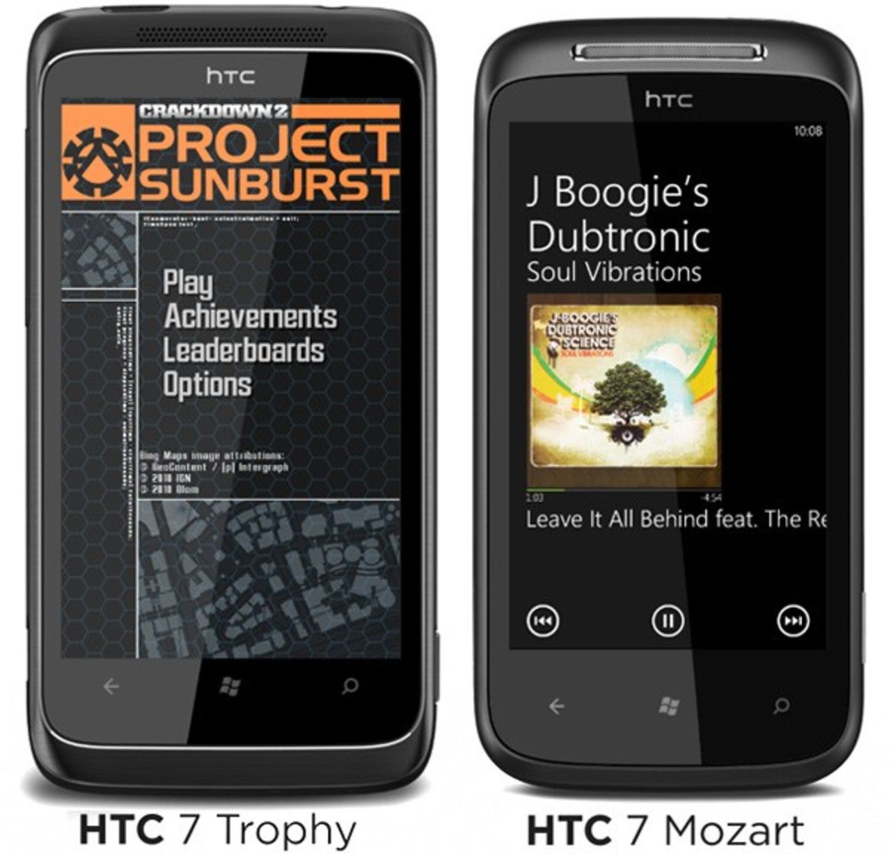 HTC lanserar två stycken WP7-telefoner