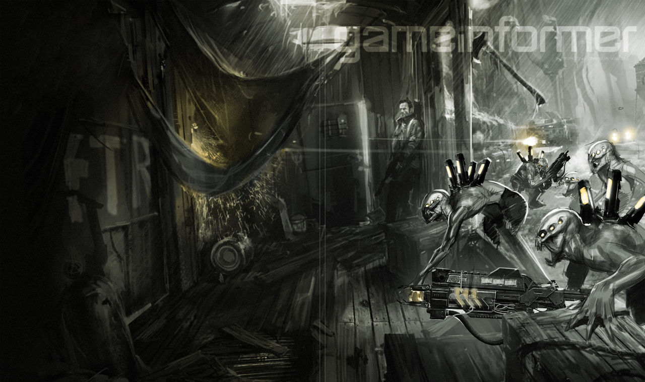 Konceptbilder från Resistance 3