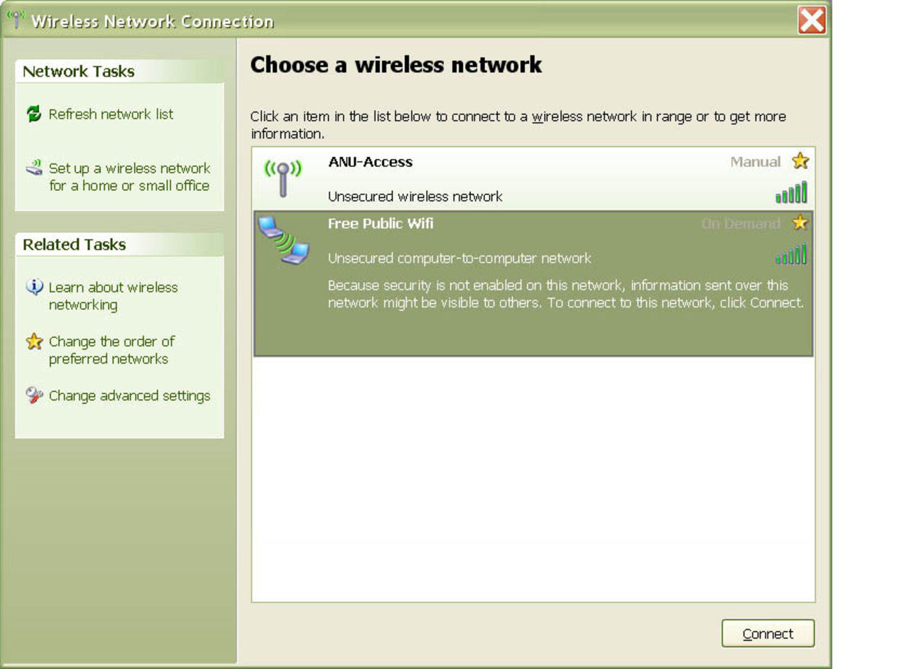 Bugg i XP ligger bakom falska Wi-Fi hotspots