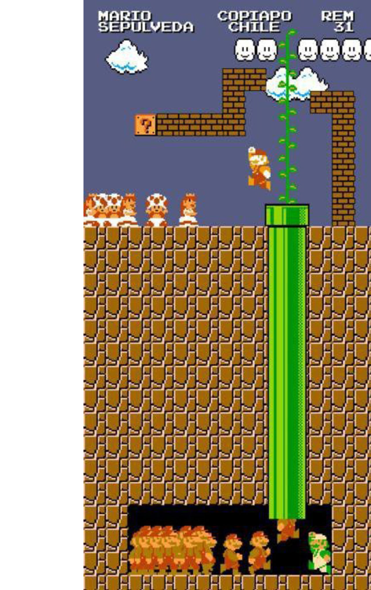 Super Mario goes Chile