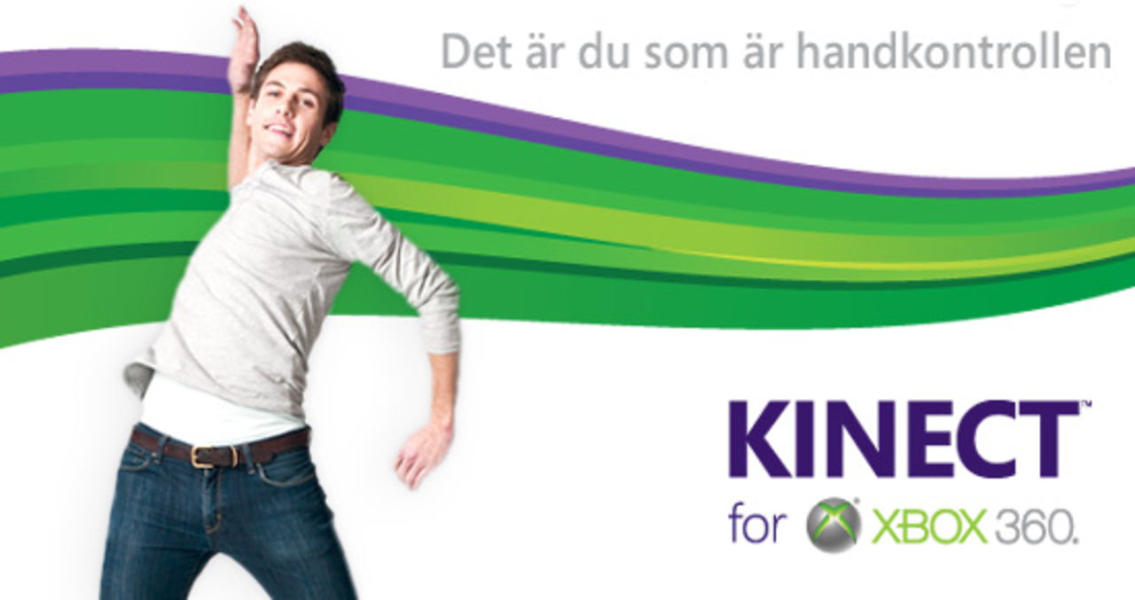 Kinect på Sverigeturné