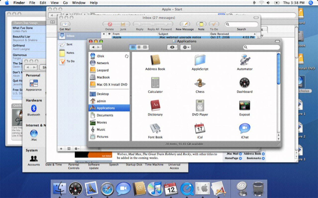 Ny look i senaste Leopard-versionen