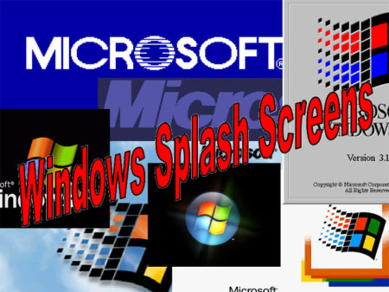 Från Windows 1.01 till Vista