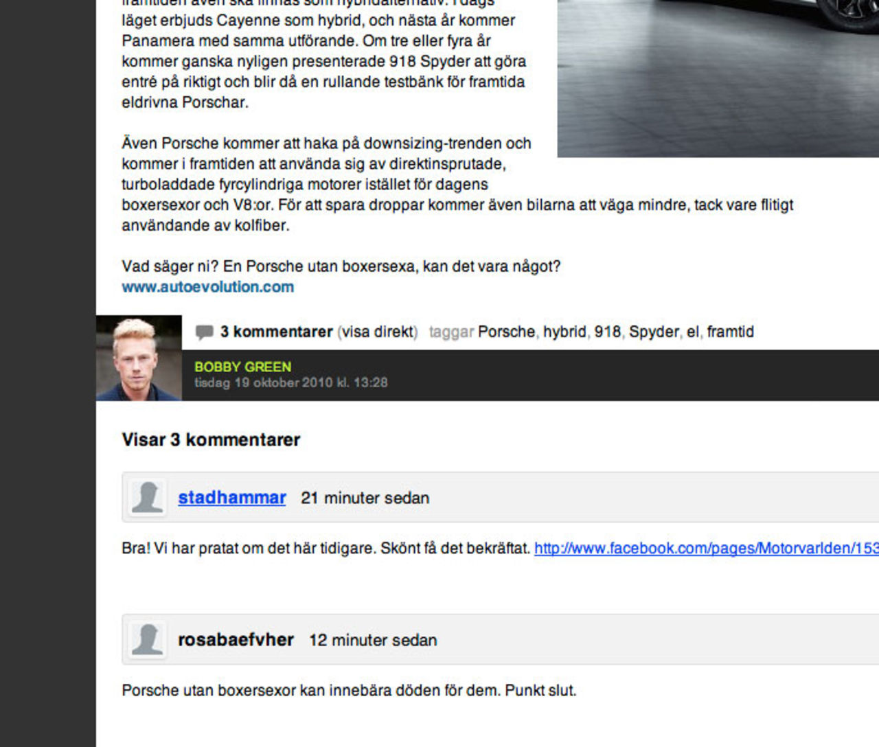Nu kan ni läsa kommentarerna direkt igen