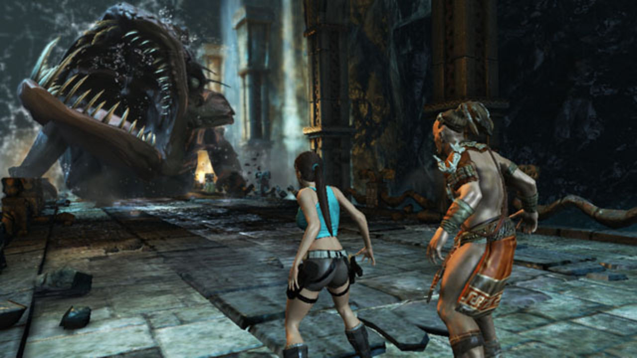 Online Co-Op för Lara Croft: Guardian of Light