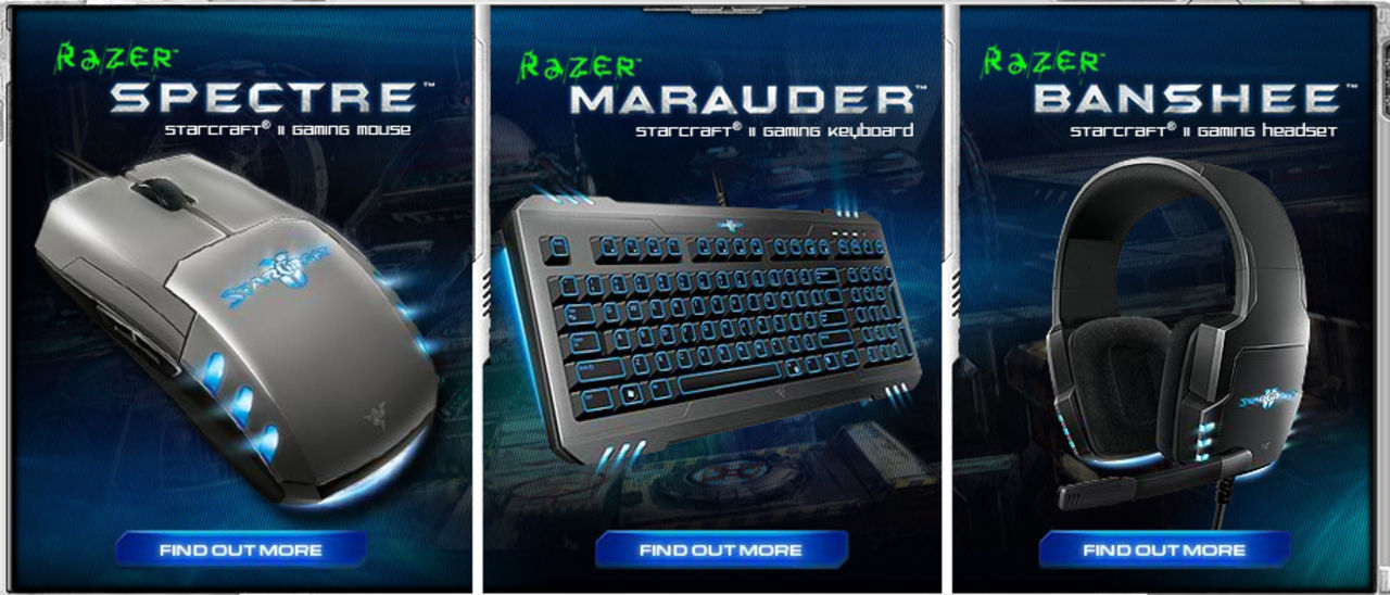 StarCraft II-hårdvara på gång