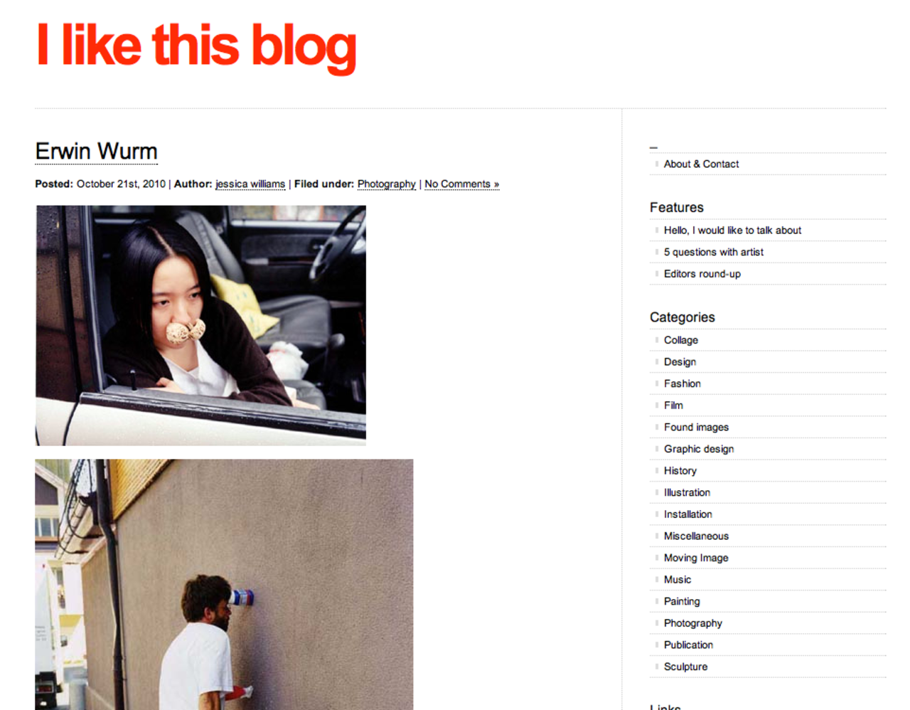 I Like This Blog fyller ett år