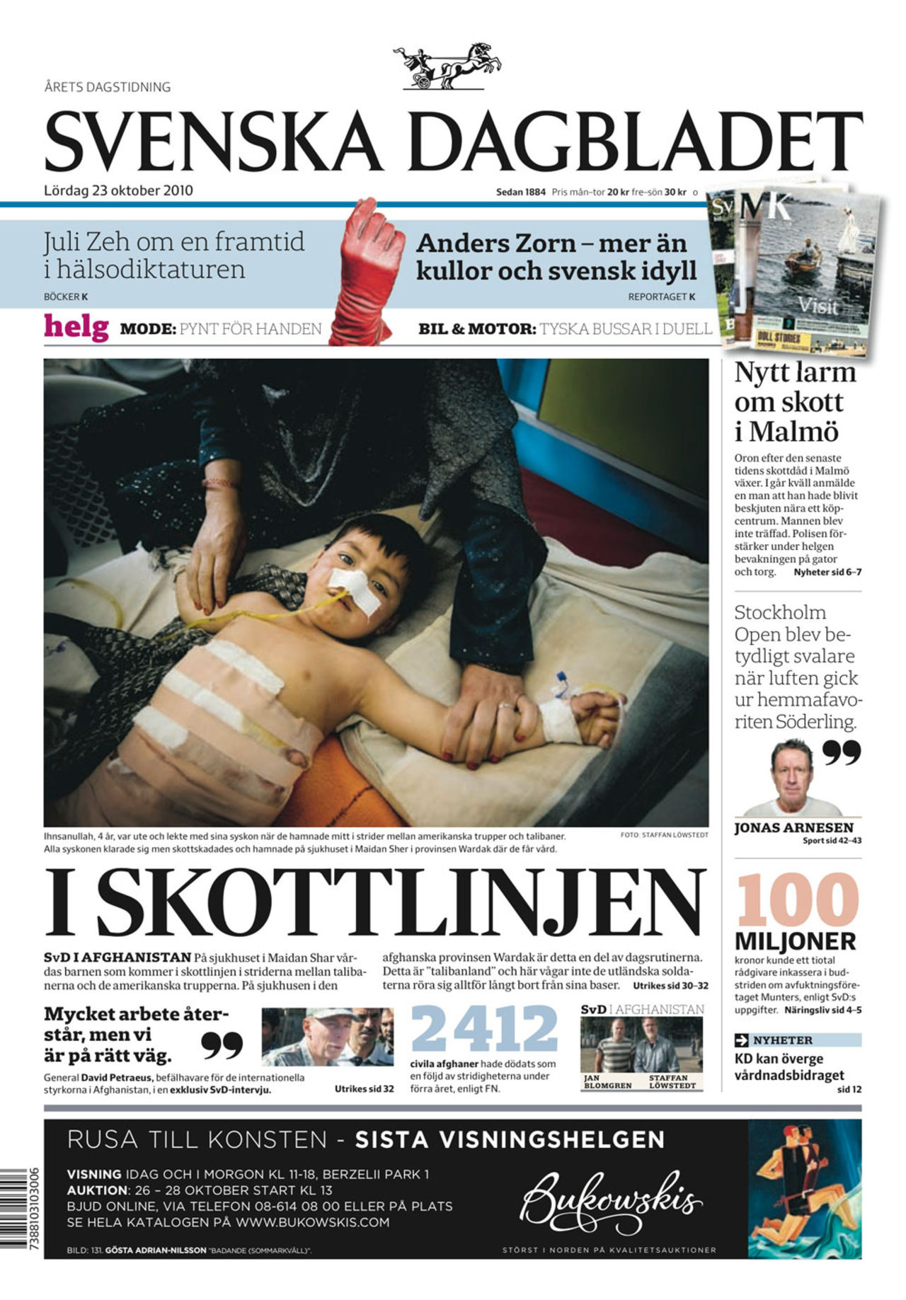 Dagens SvD gratis som PDF