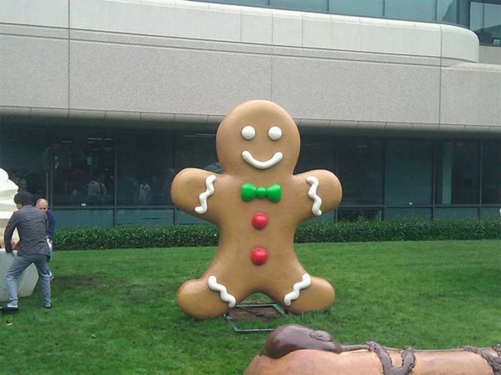 Pepparkaks-gubben har landat!