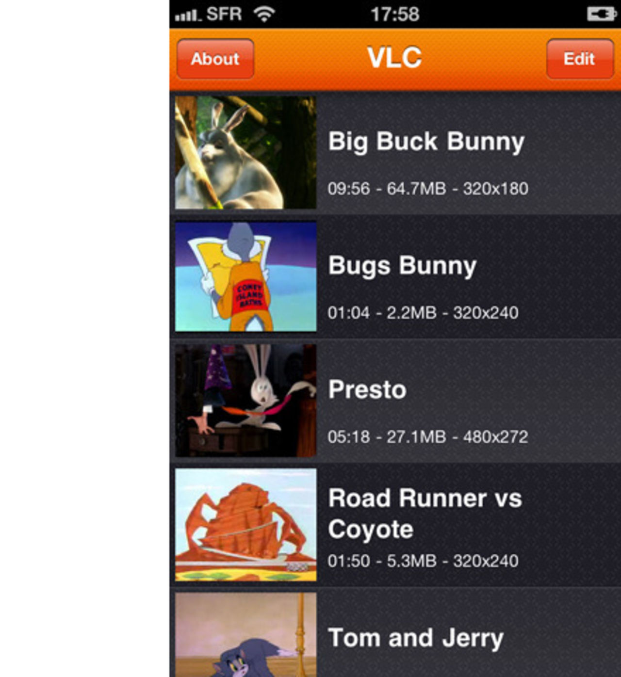 VLC släppt till iPhone nu