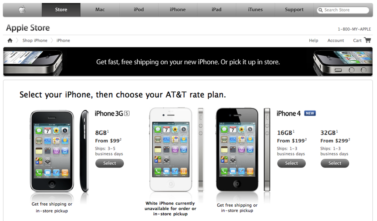 Vit iPhone 4 äntligen här