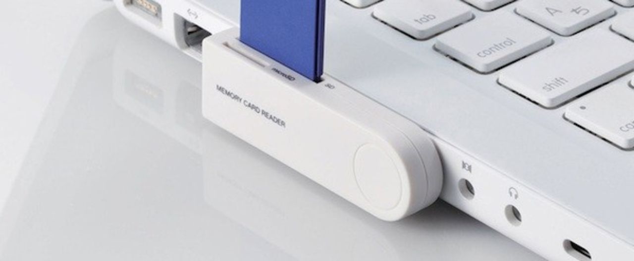 Kortläsare som är perfekt för MacBooken