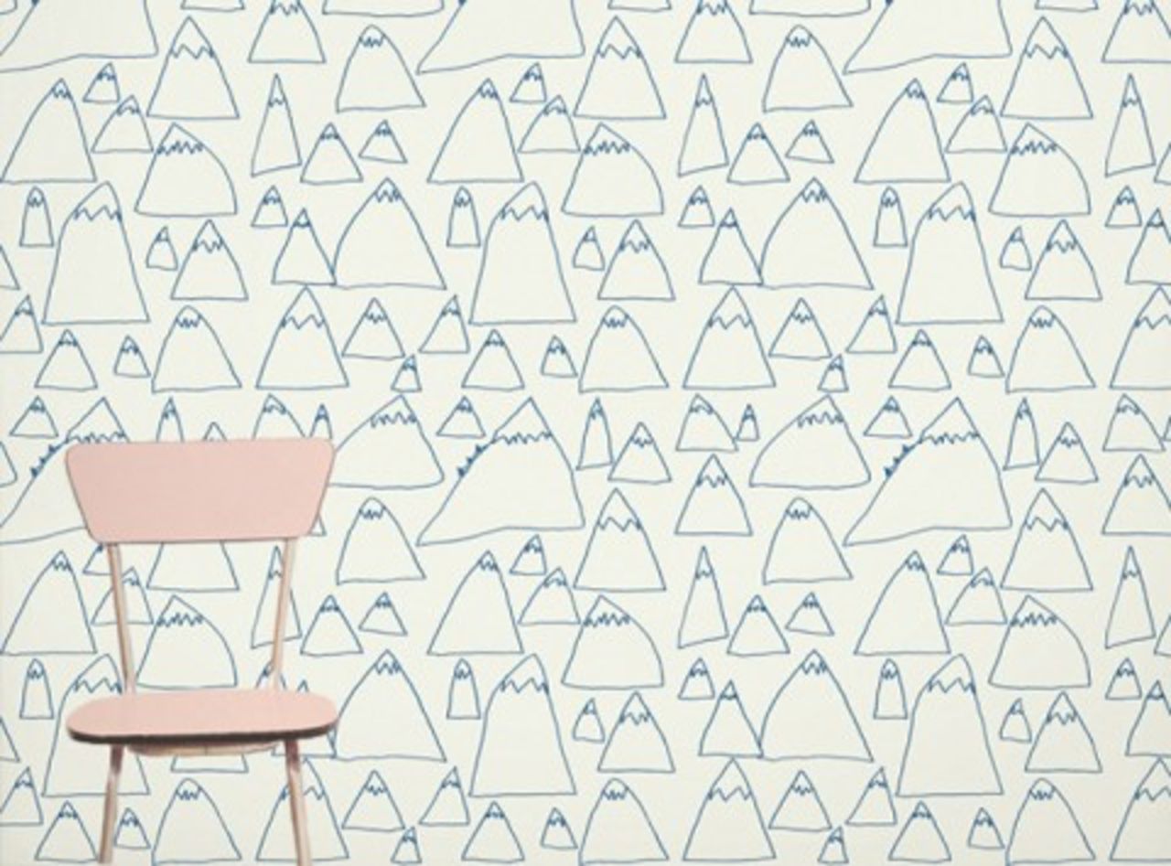 Fyll väggen med berg