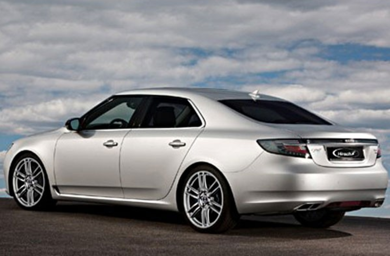 Hirsha upp din nya Saab 9-5