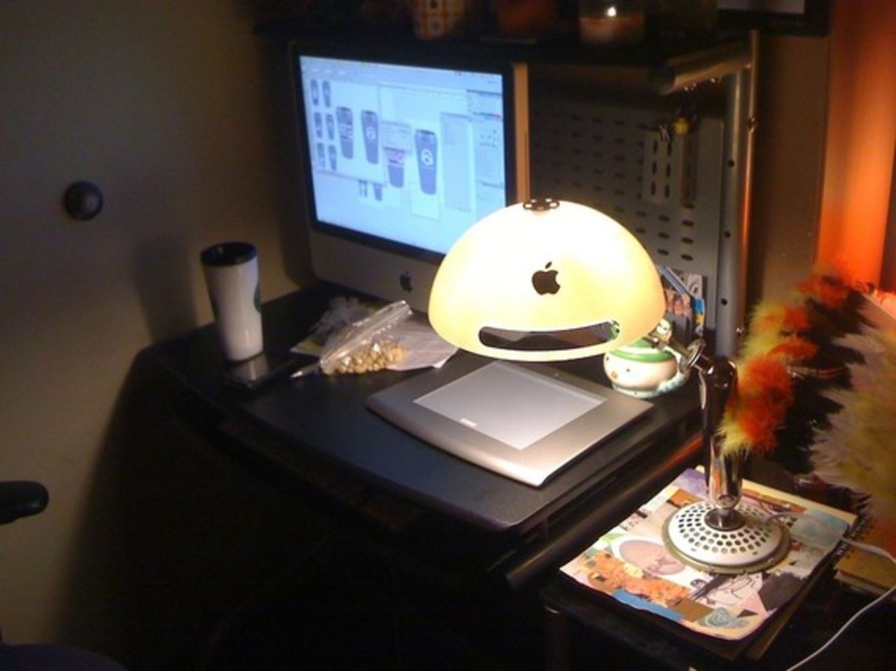 En iMac-lampa