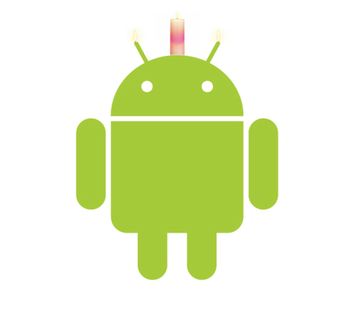 Tut i luren! Google Android har fyllt 3 år!