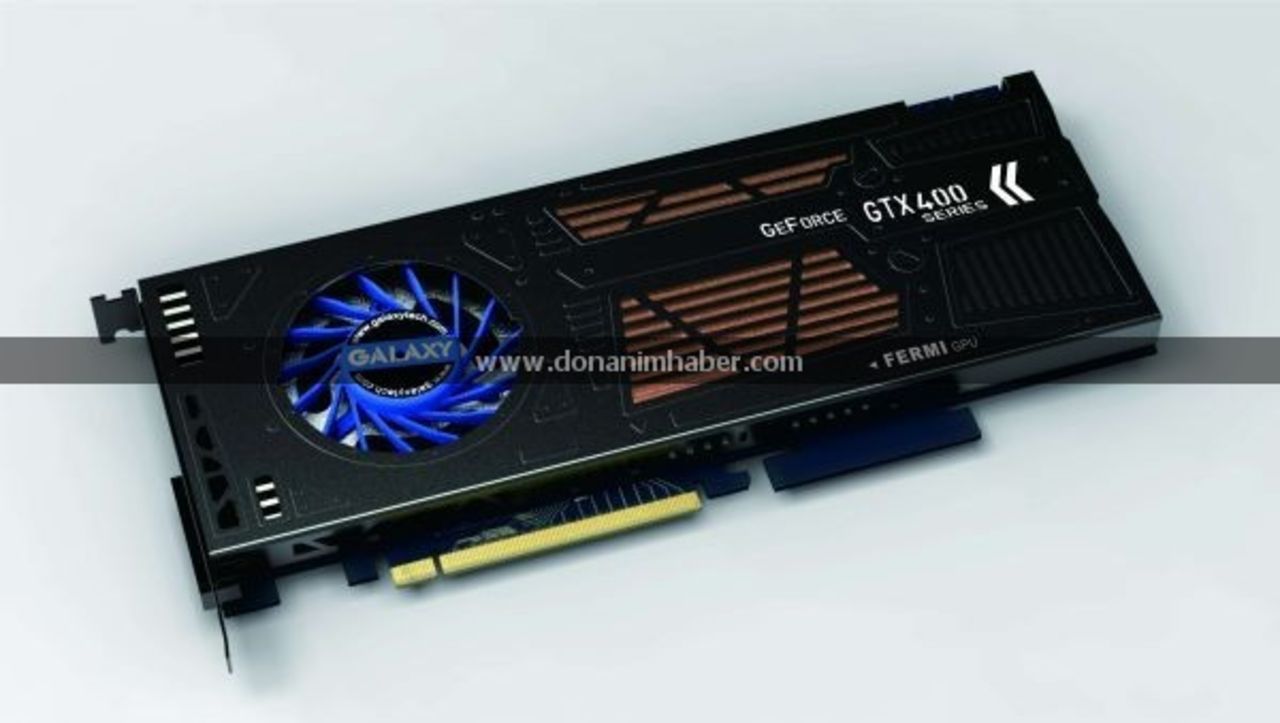 Galaxy designar Single-Slot GeForce GTX 460