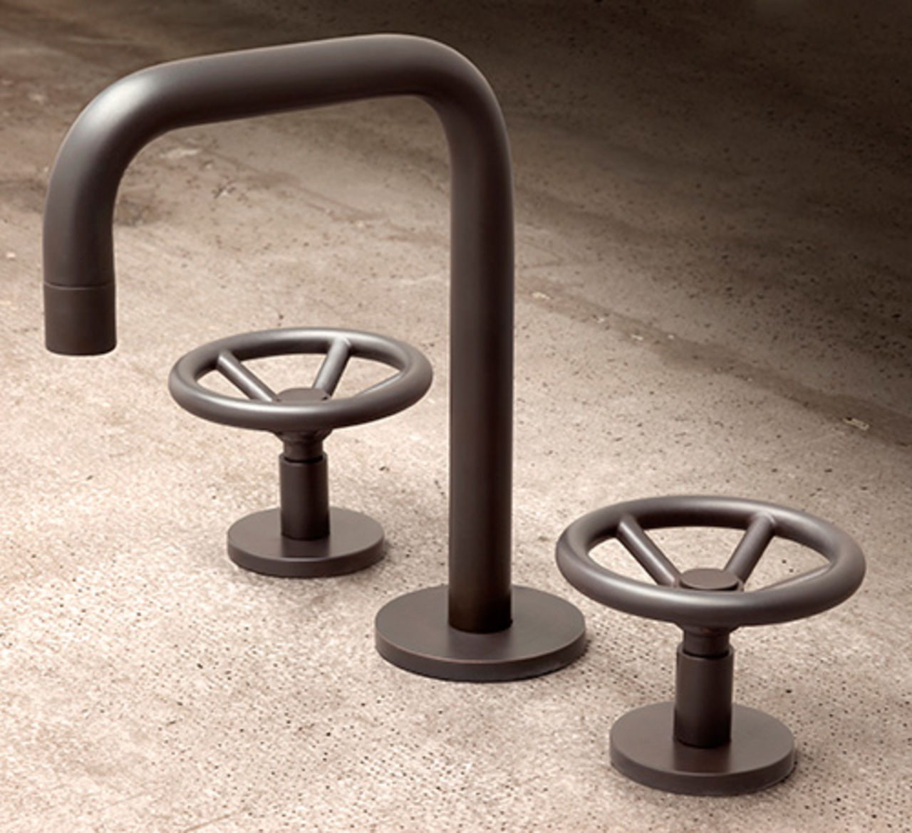 Kran med en touch av industri