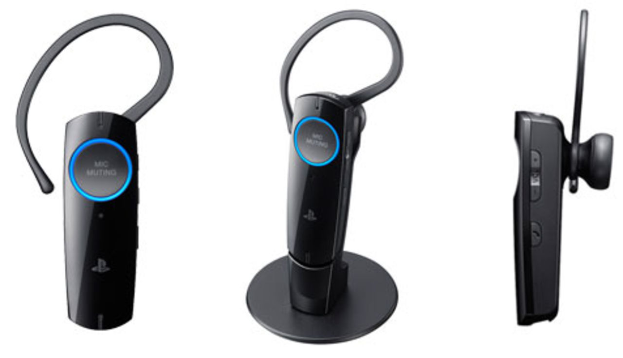 Nytt blåtands-headset för Playstation 3