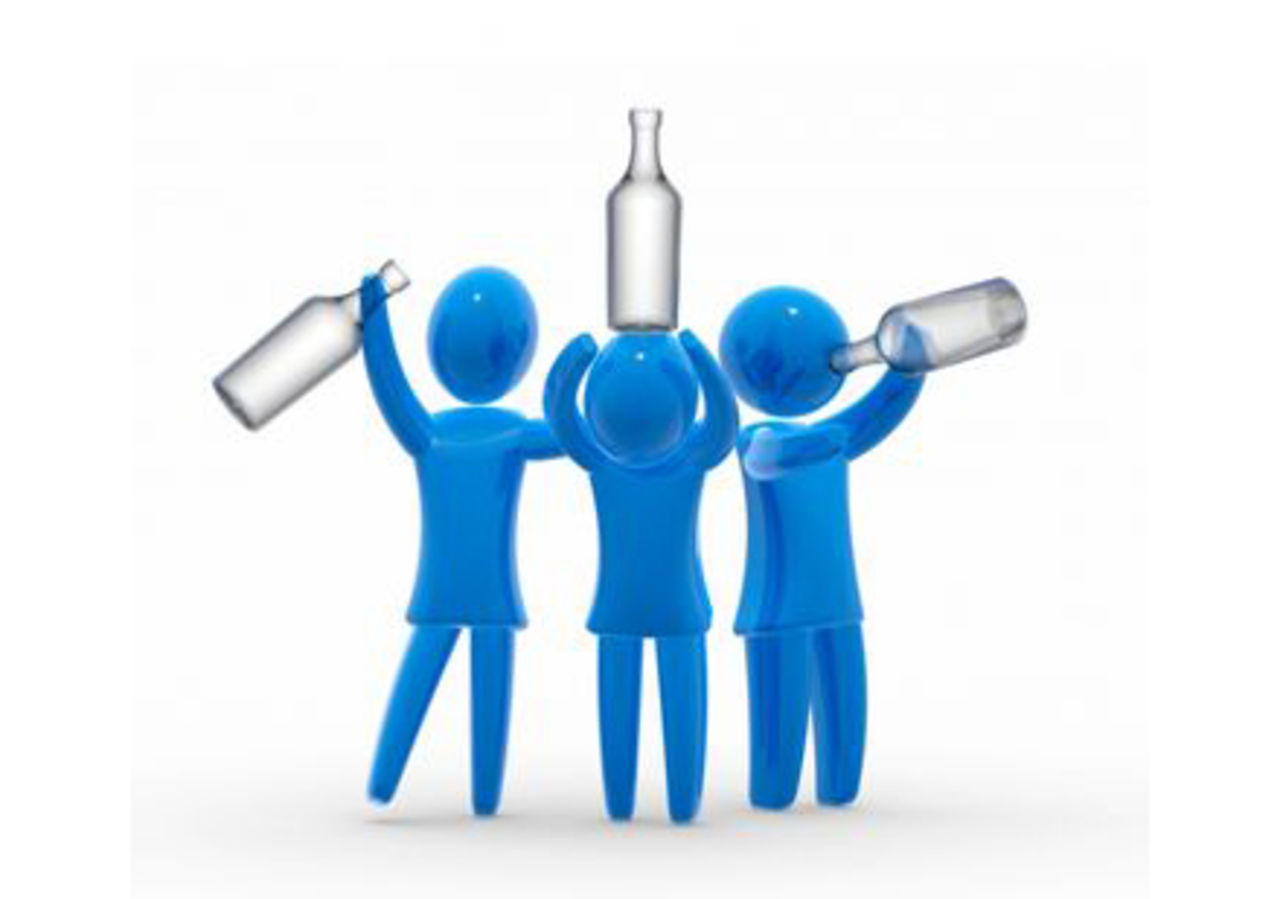 För mycket SMS, Facebook och Twitter kan leda till missbruk...