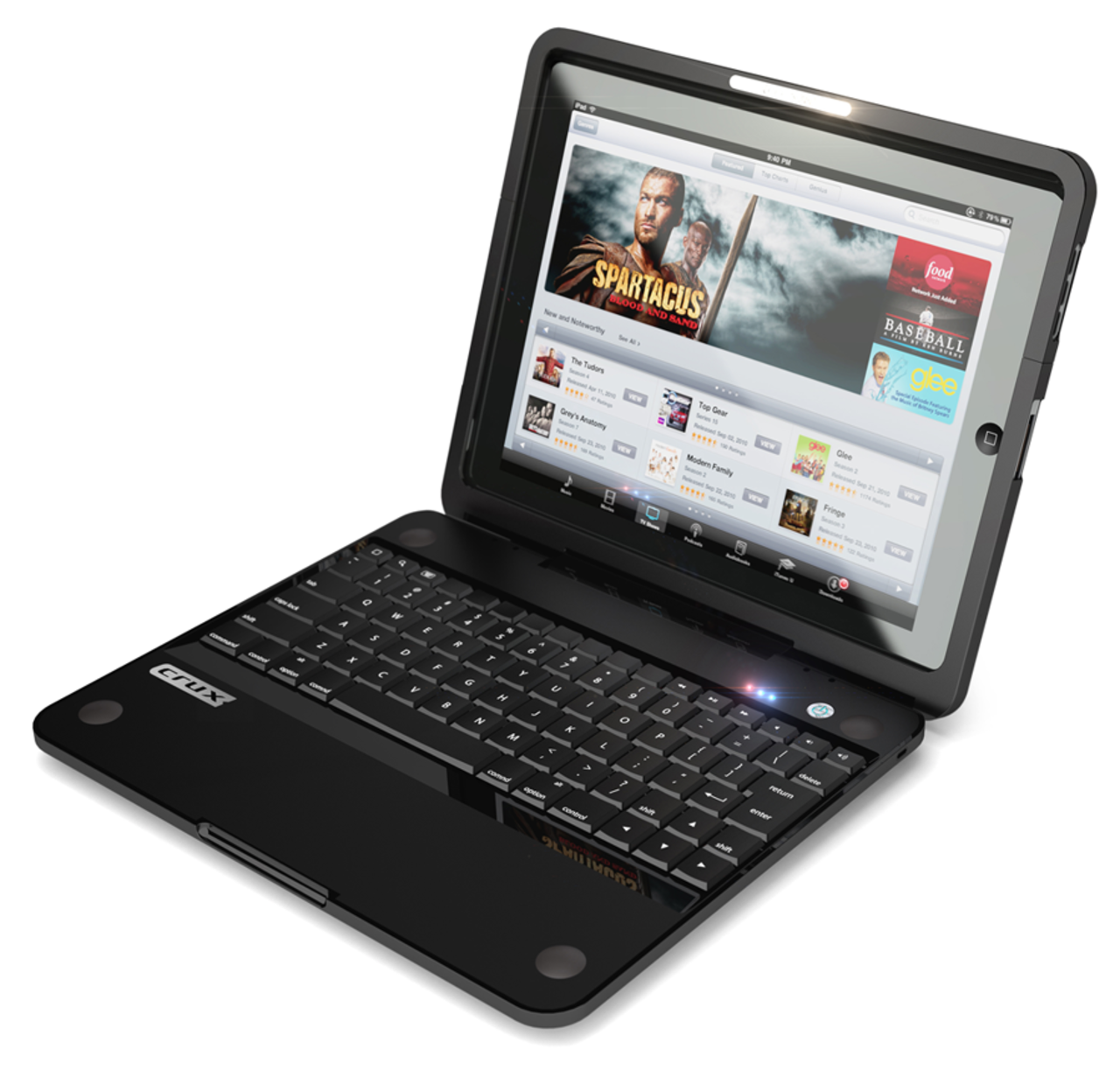 Fodralet Crux360 gör om din iPad till en netbook